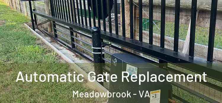 Automatic Gate Replacement Meadowbrook - VA