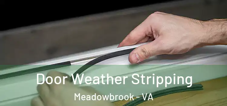 Door Weather Stripping Meadowbrook - VA