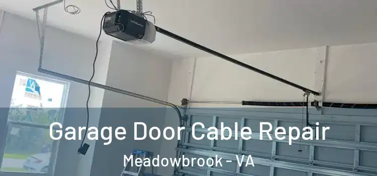  Garage Door Cable Repair Meadowbrook - VA