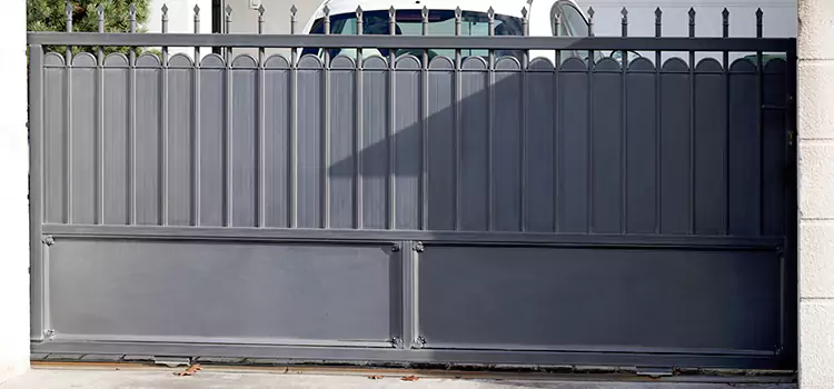 Metal Driveway Gate Installation Meadowbrook